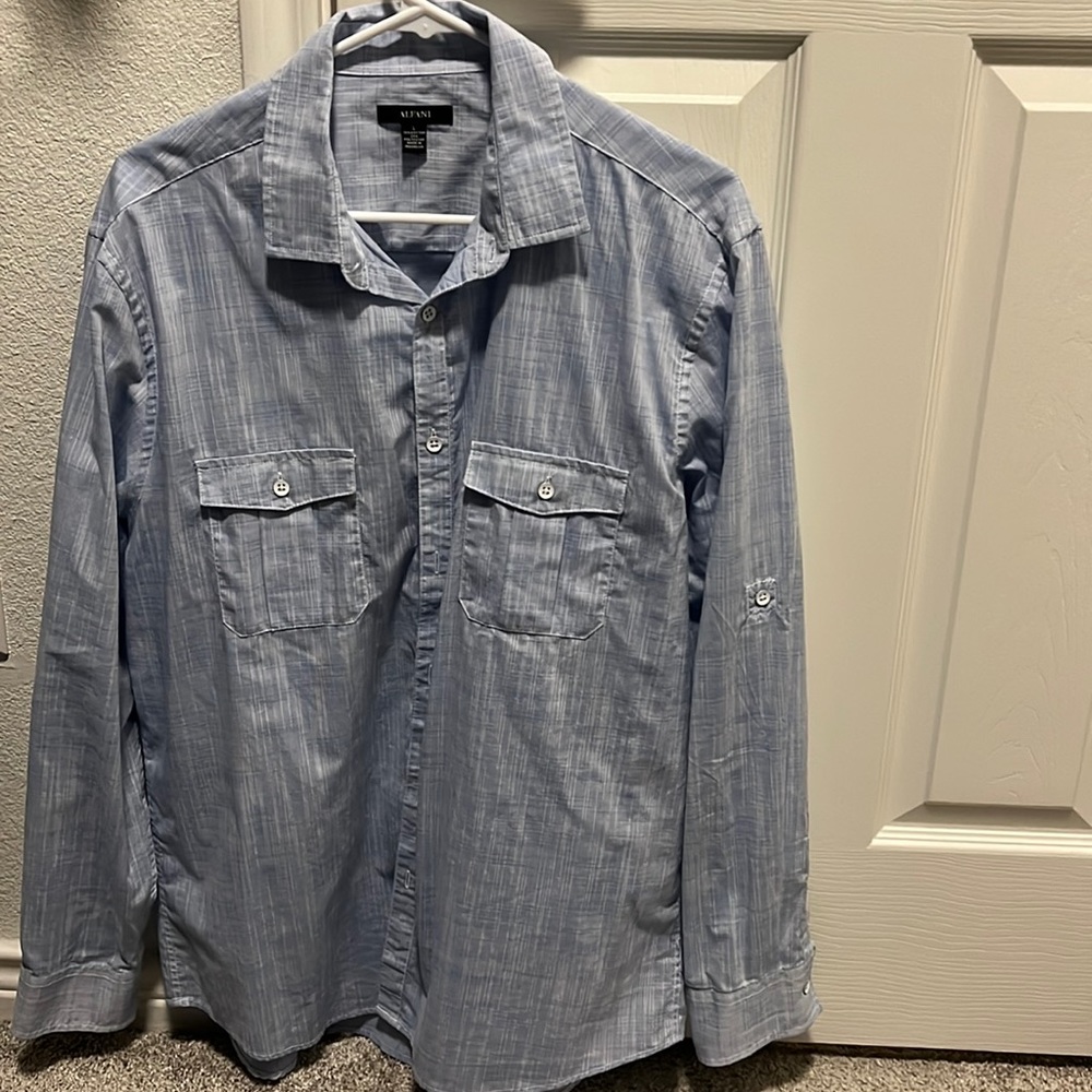 Alfani Long Sleeve Button down shirt